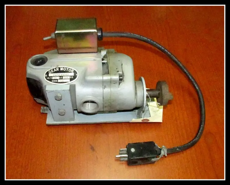 Ge 2436492G1 Magneblast Elevating Motor – Gearmotor Variant 1