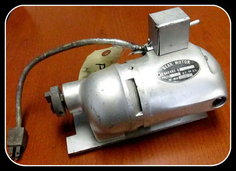 Ge 243C492G1 Magneblast Elevating Motor With Integrated Gearbox 1