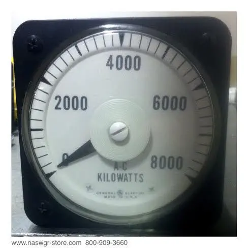 Ge 50-10322Axgj1Dyc Analog Wattmeter 1