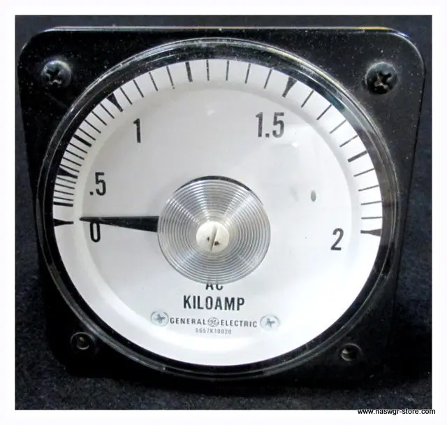 Ge 50-105141Lsve2 Ab30 Analog Panel Ammeter 1