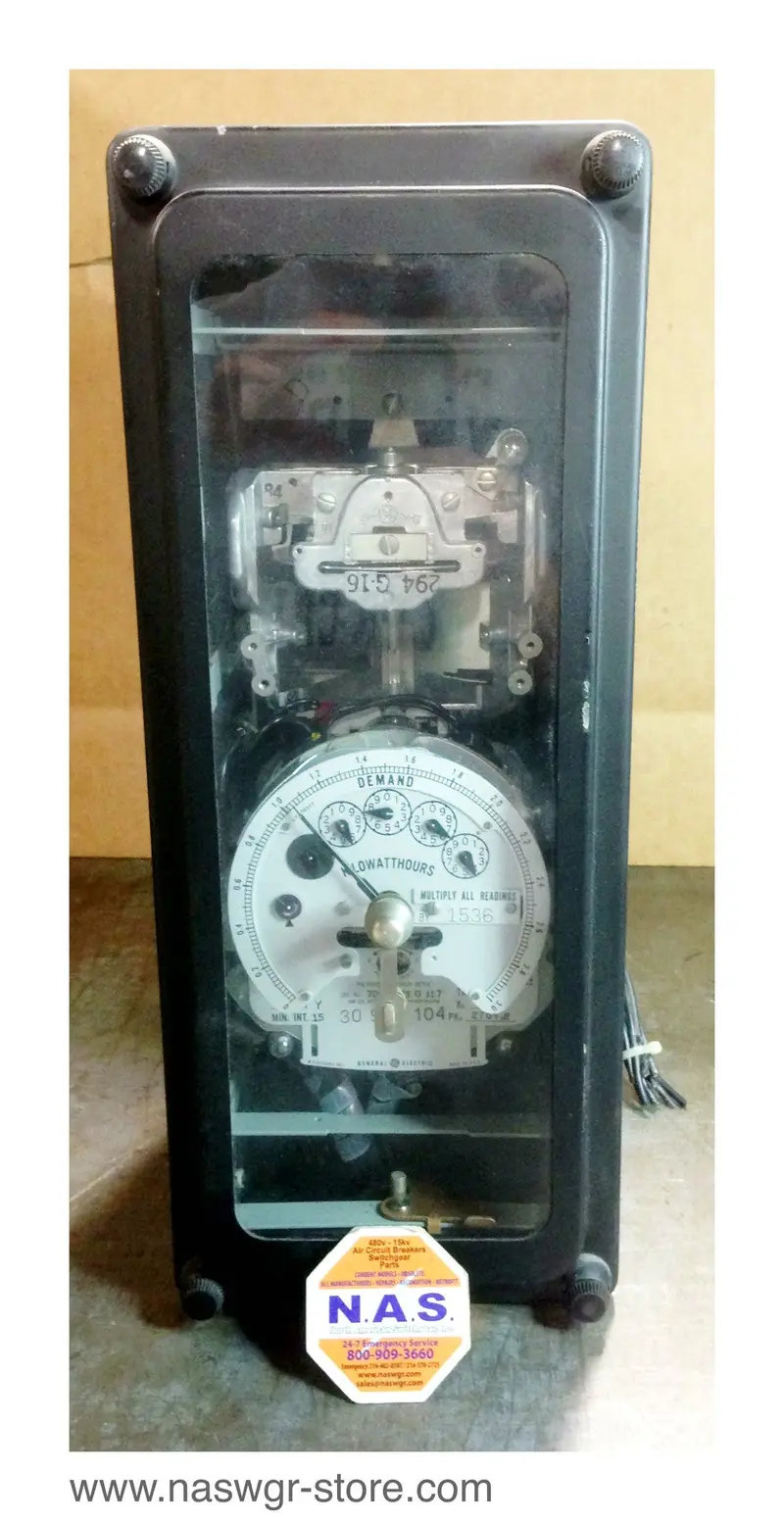 Ge 701X33G117 Dsmw-54 Polyphase Watthour Meter – 120V, 4-Wire, Cl10 1