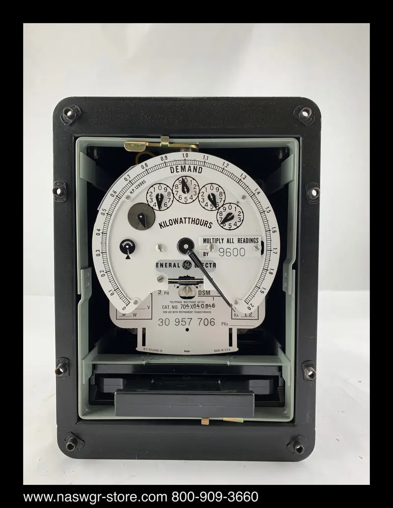 Ge 704X64G846 Precision Polyphase Kilowatt-Hour Meter 1