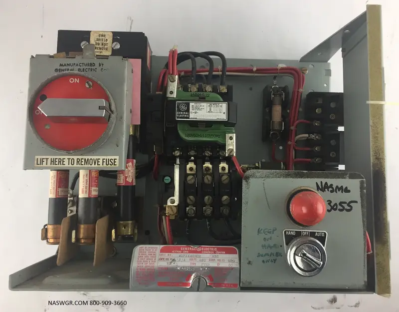Ge 7700 Series 12-Inch Size 1 Fusible Switch Enclosure 1