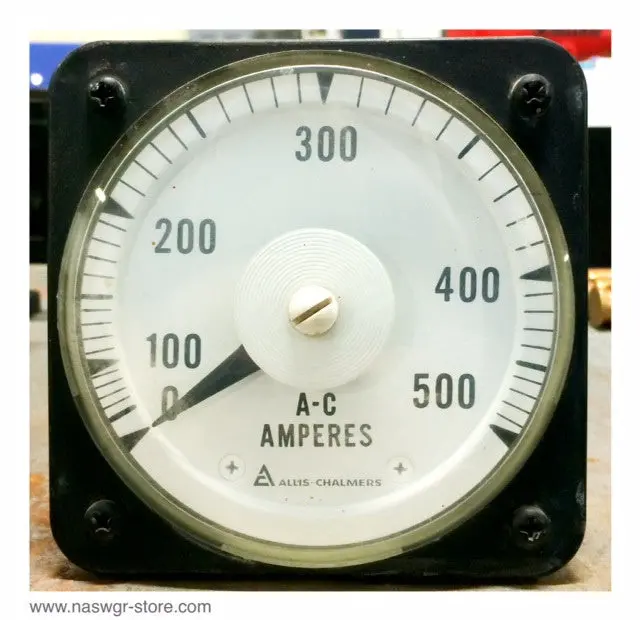 Ge Ac Ammeter Model 50-103131-Lssf2Aaz With 100:1 Ct Ratio 1