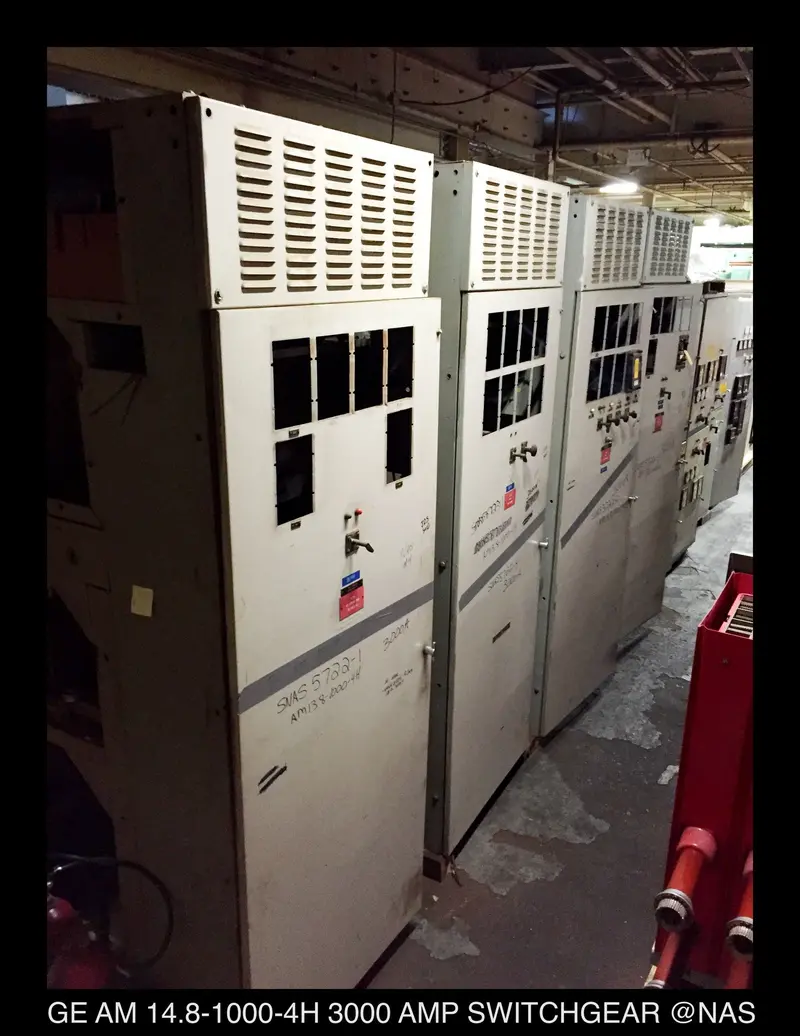 Ge Am13.8-1000-4H 3000A Medium-Voltage Switchgear Assembly 1