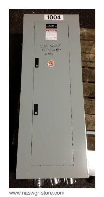Ge Aqf3422Sbx A-Series Distribution Panel — 225A, 208Y/120V, 3-Phase, 4-Wire, Nema 1 With Af55S Option 1