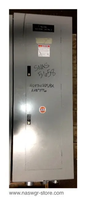 Ge Aqf3422Sbx A-Series Load Center — 225A, 208Y/120V, Nema 1, With Ab55B Box And Af55S Accessories 1