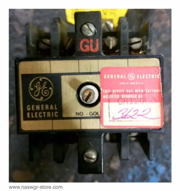 Ge Cr120B03122 120V Ac Control Relay With Dpdt Contacts 1