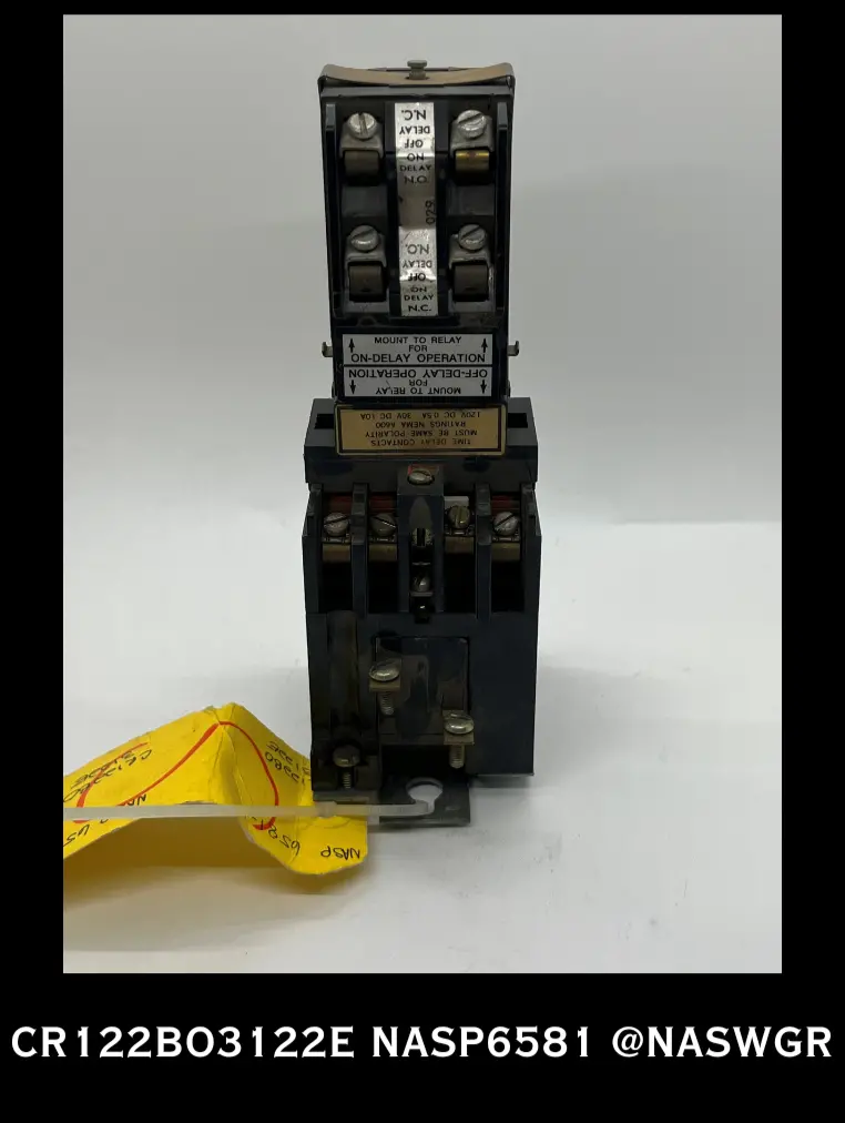 Ge Cr122Bo3122E Series A Contactor With Auxiliary Contacts 1