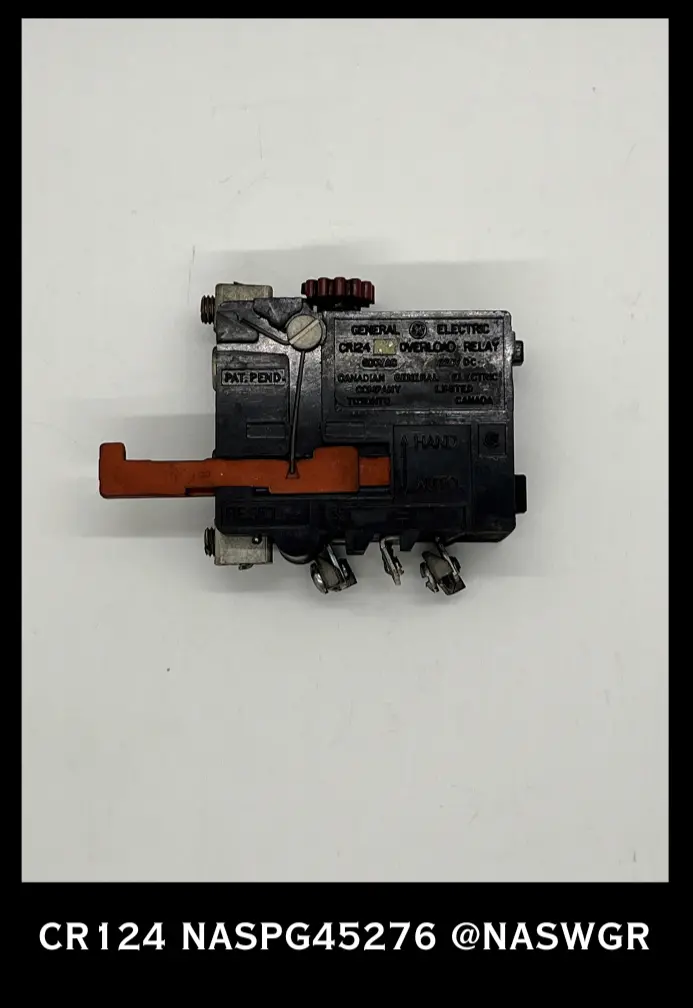 Ge Cr124 Overload Relay – Thermal Motor Protection Relay 1