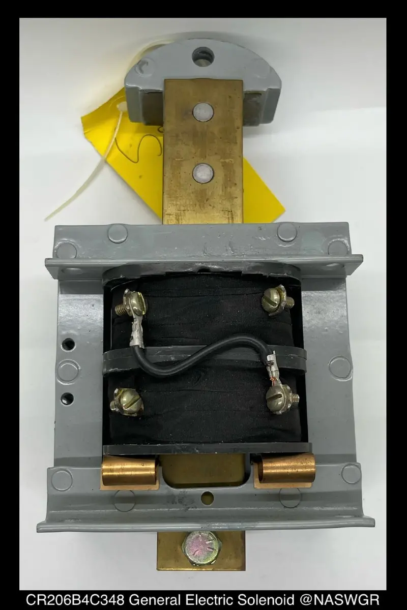 Ge Cr206B4C348 120Vac Solenoid Actuator For Control Systems 1