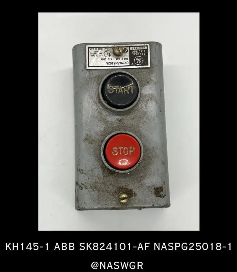 Ge Cr2943Na102A 600V Start/Stop Push Button Control Station 1