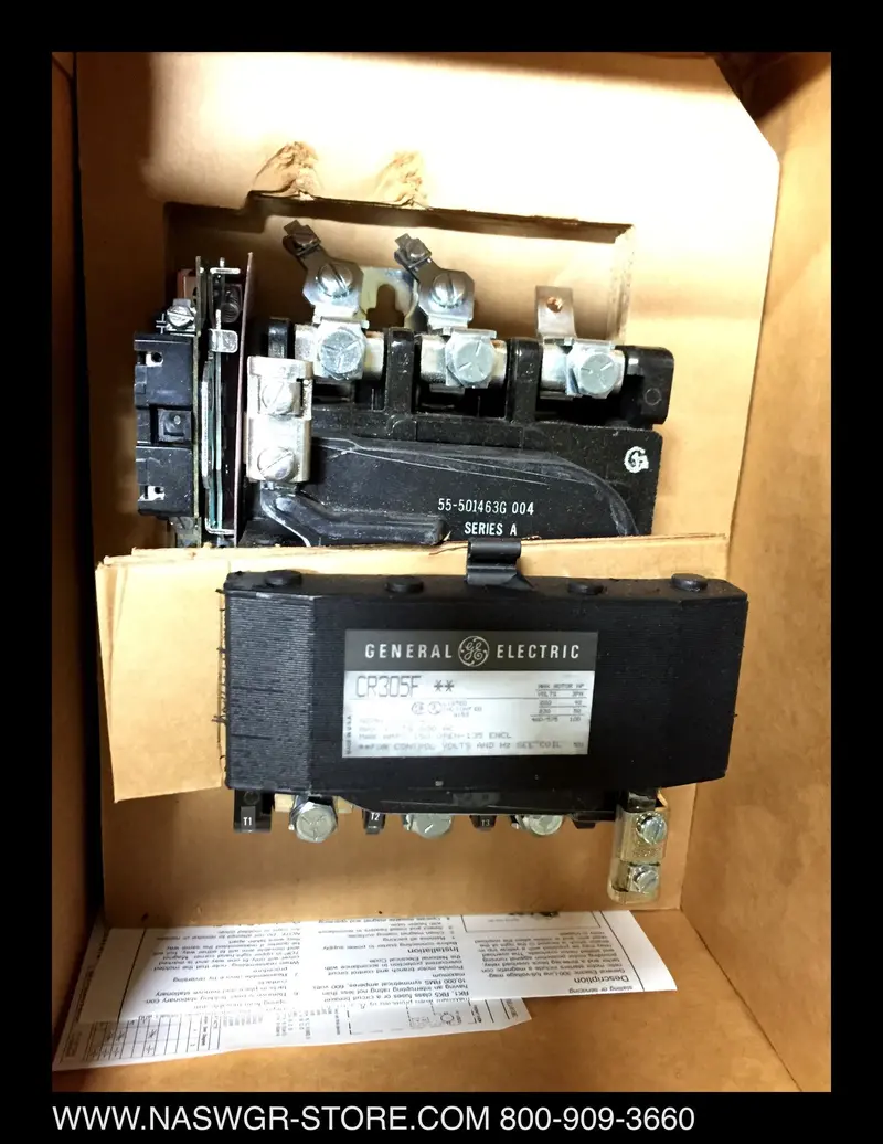 Ge Cr305F004 Size 4 Non-Reversing Magnetic Contactor – Unused Surplus 1