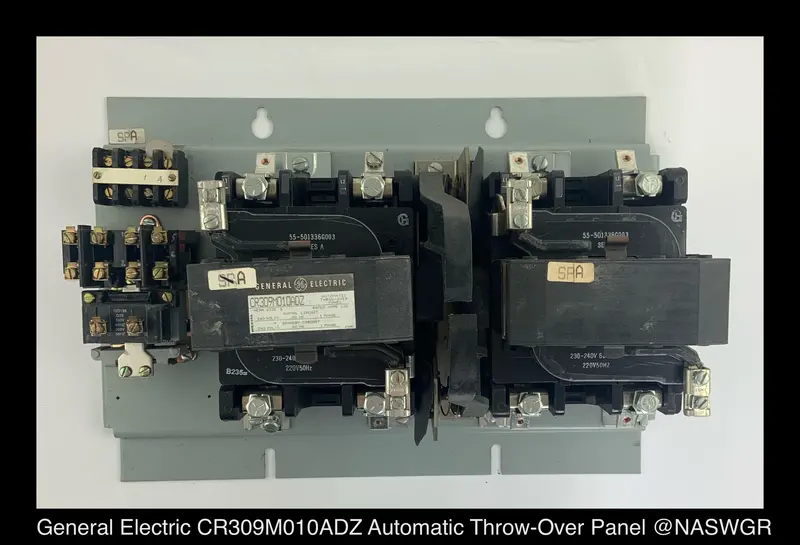 Ge Cr309M010Adz Automatic Transfer Panel – 100A – Throw-Over Configuration 1