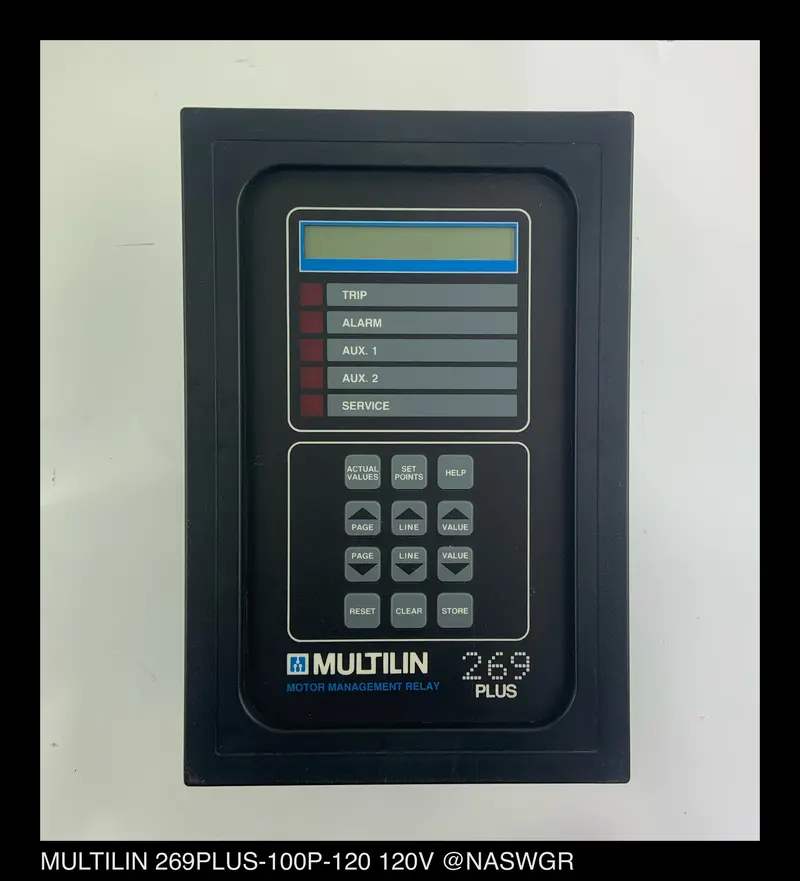 Ge Multilin 269Plus-100P-120 Advanced Motor Protection Relay 1