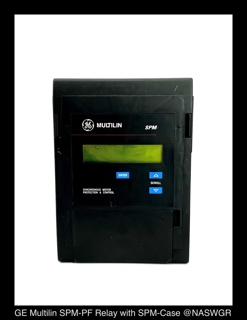 Ge Multilin Spm-Pf Synchronous Motor Protection And Control Relay 1