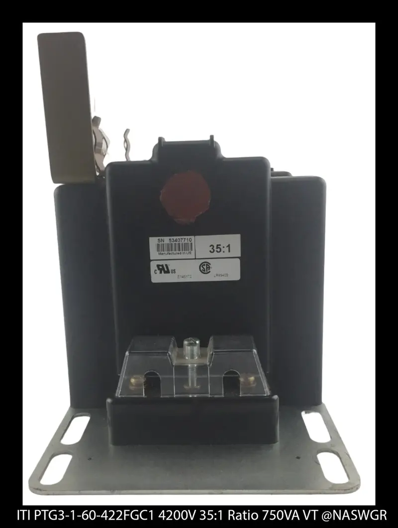 Ge Ptg3-1-60-422Fgc1 Instrument Voltage Transformer – 750 Va, 60 Kv Class 1