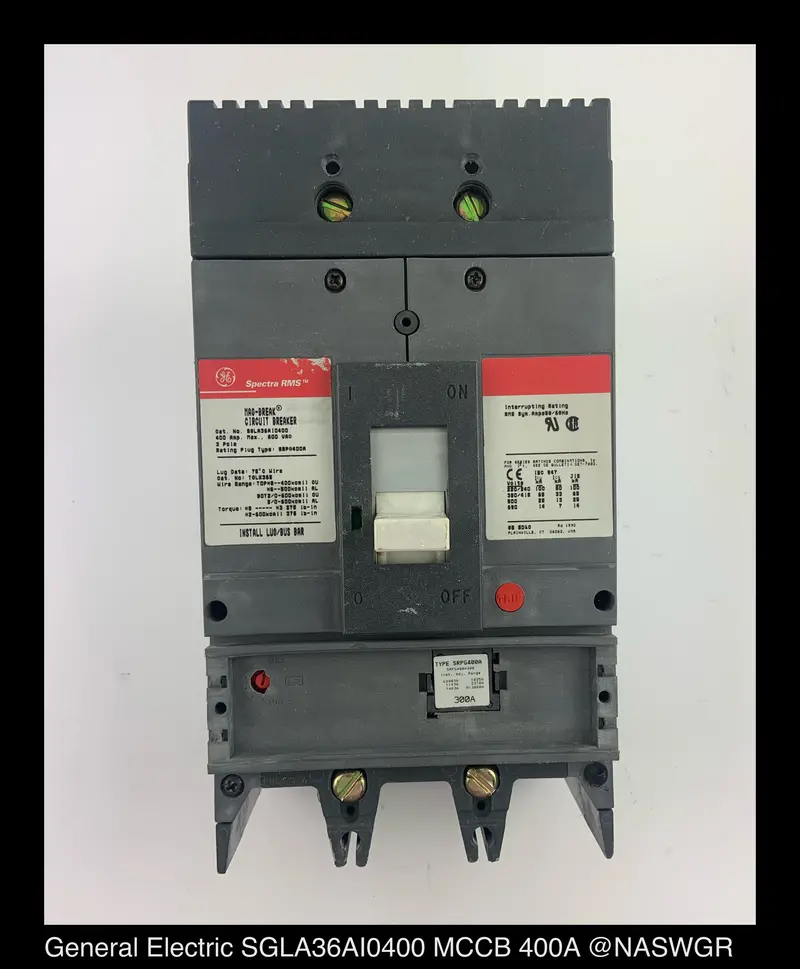 Ge Spectra Sgla36Ai0400 Circuit Breaker – 250A Rated 1