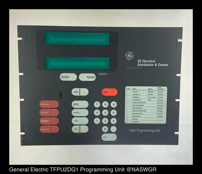 Ge Tfpu2Dg1 Field Programmable Unit For Protective Relays 1