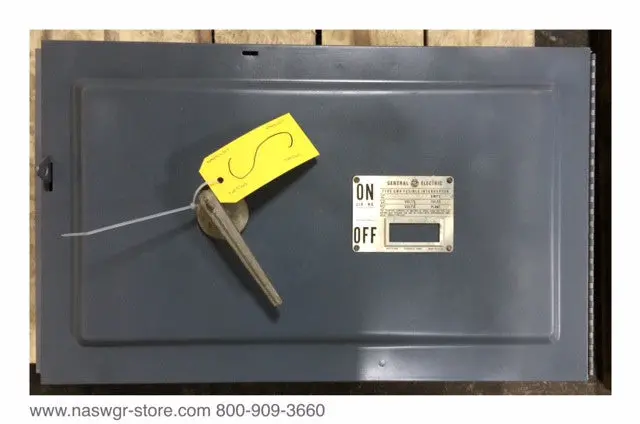 Ge Thps365 High-Capacity Fusible Switch — 400-Amp Rating 1