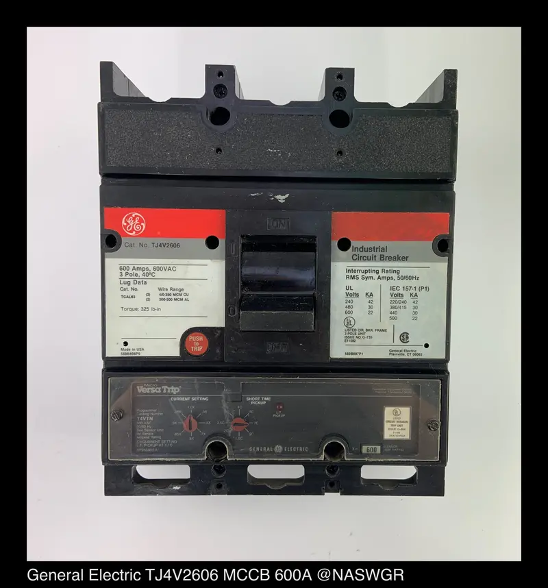Ge Tj4V2606 Replacement 600A Circuit Breaker – Ul Listed, Ready To Install 1