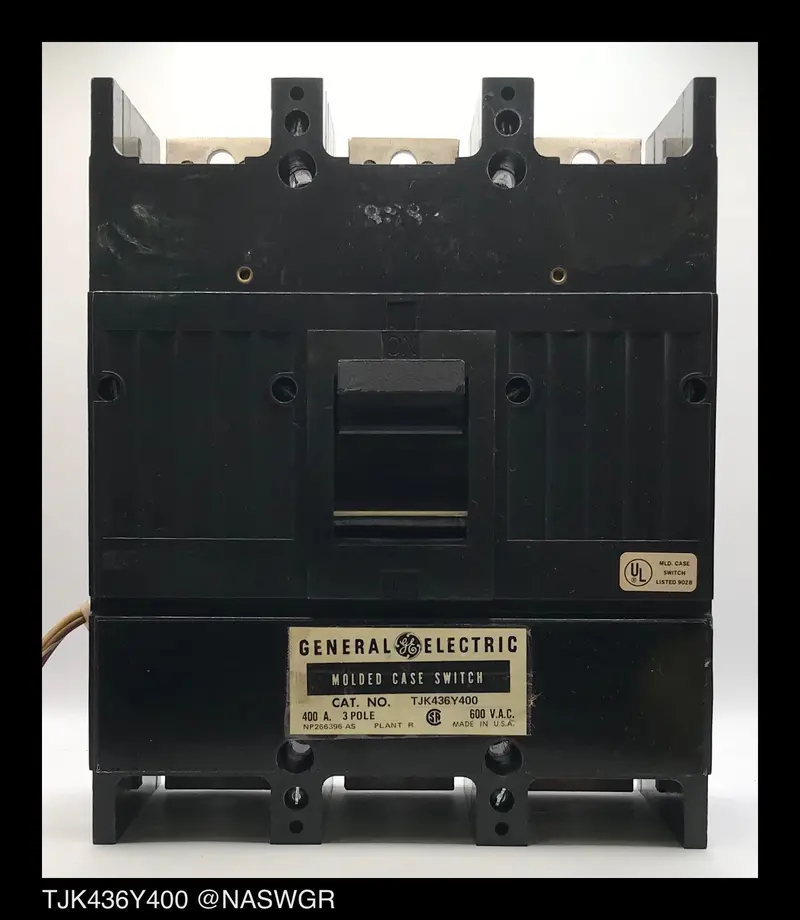 Ge Tjk436Y400 400A Molded Case Switch 1