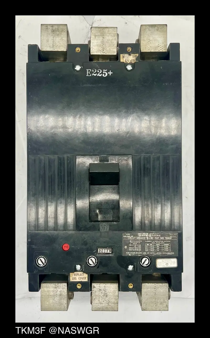 Ge Tkma31200Wl Molded Case Circuit Breaker – 1200A 1