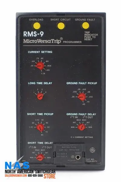 Ge Ts20Lsgt2 Rms-9 Microversatrip Trip Unit Programmer 1