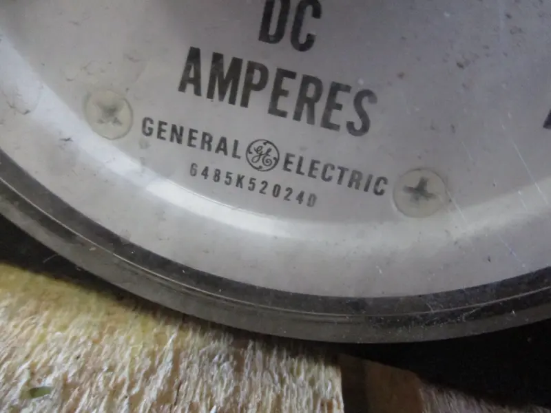 General Electric 6495K2024B 150V Dc Panel Meter 1
