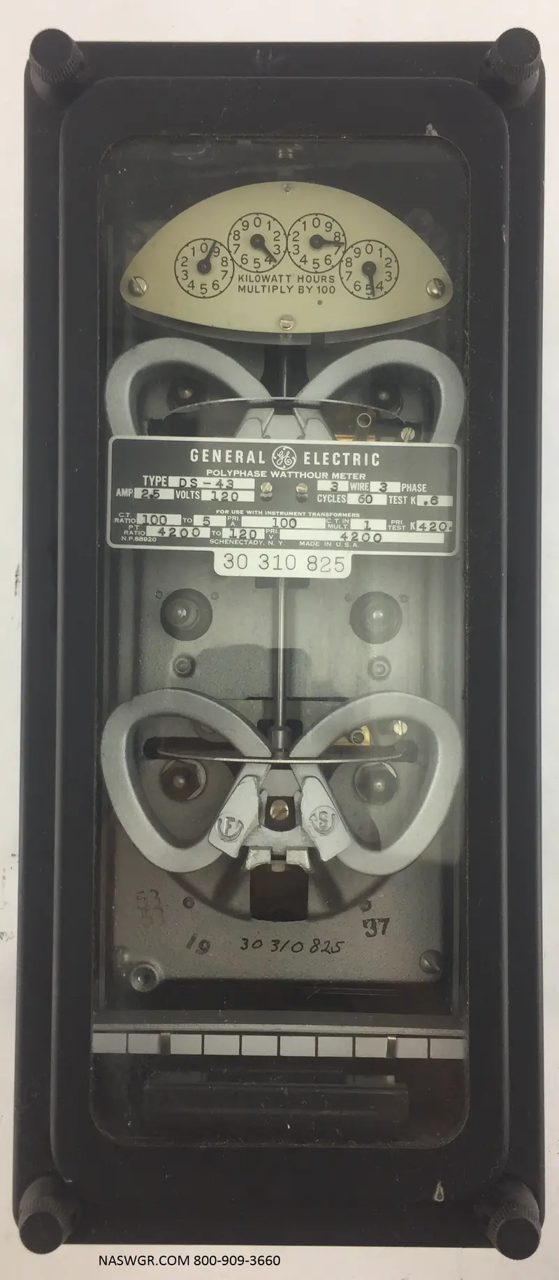 General Electric Dsm-43 Digital Submeter – Kwh Monitoring 1