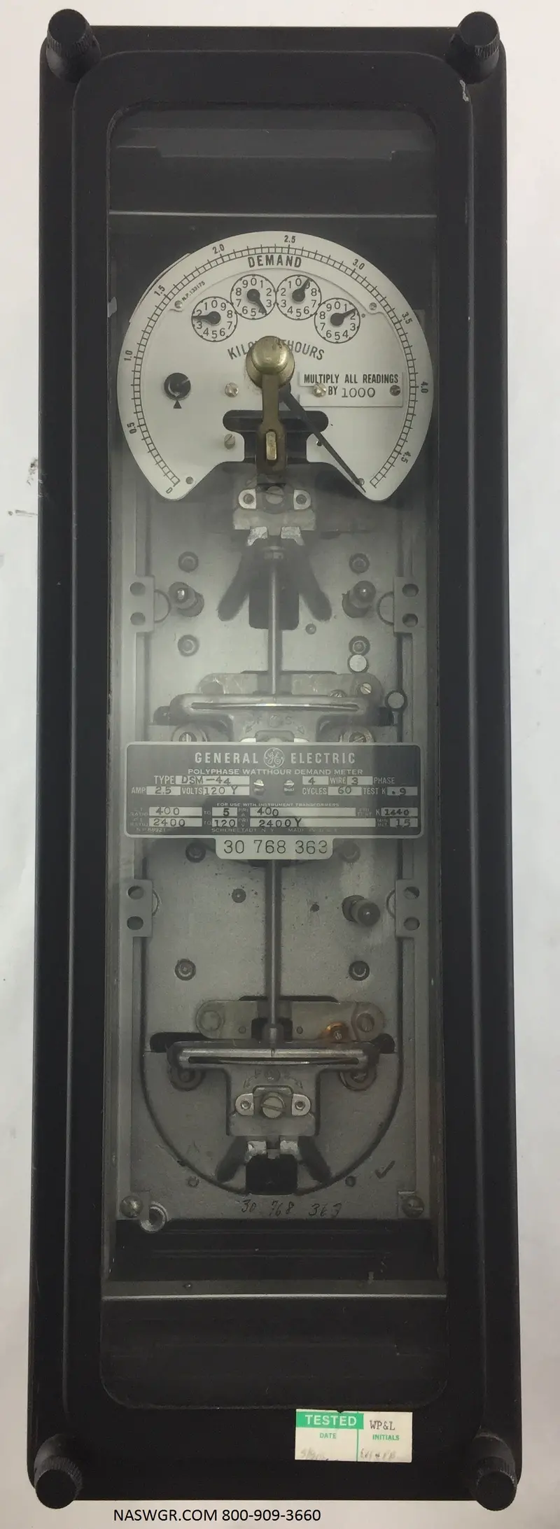 General Electric Dsm-44 Digital Submeter – Dual-Function Energy Meter 1