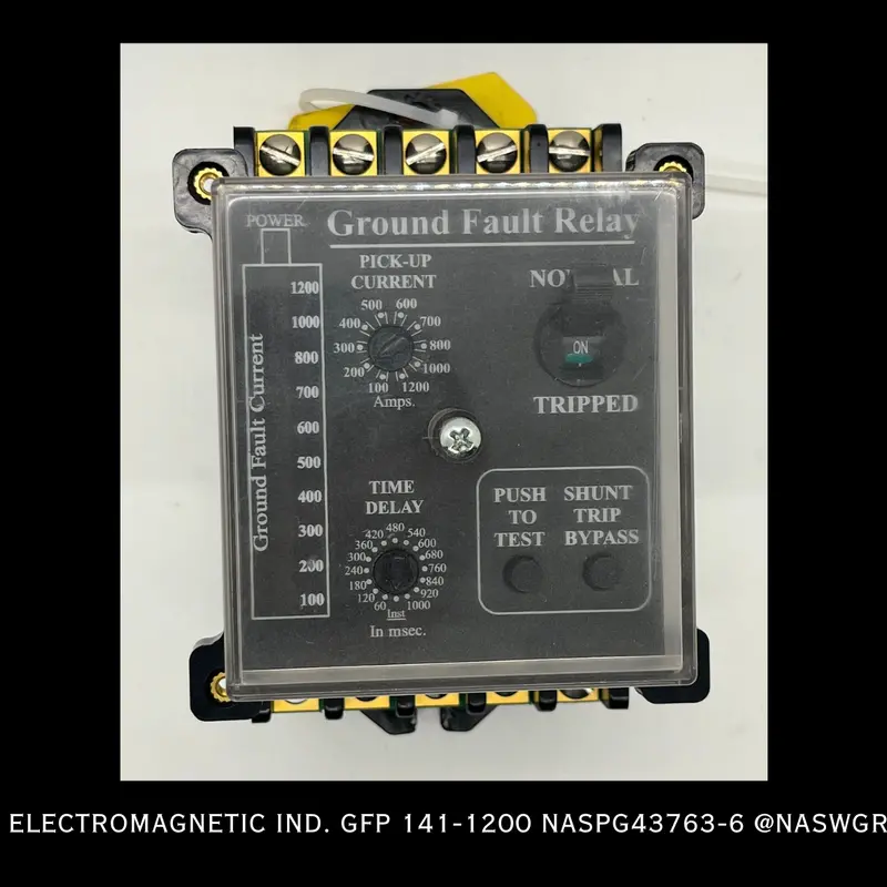 Gfp141-1200 Electromagnetic Ground Fault Detection Relay 1