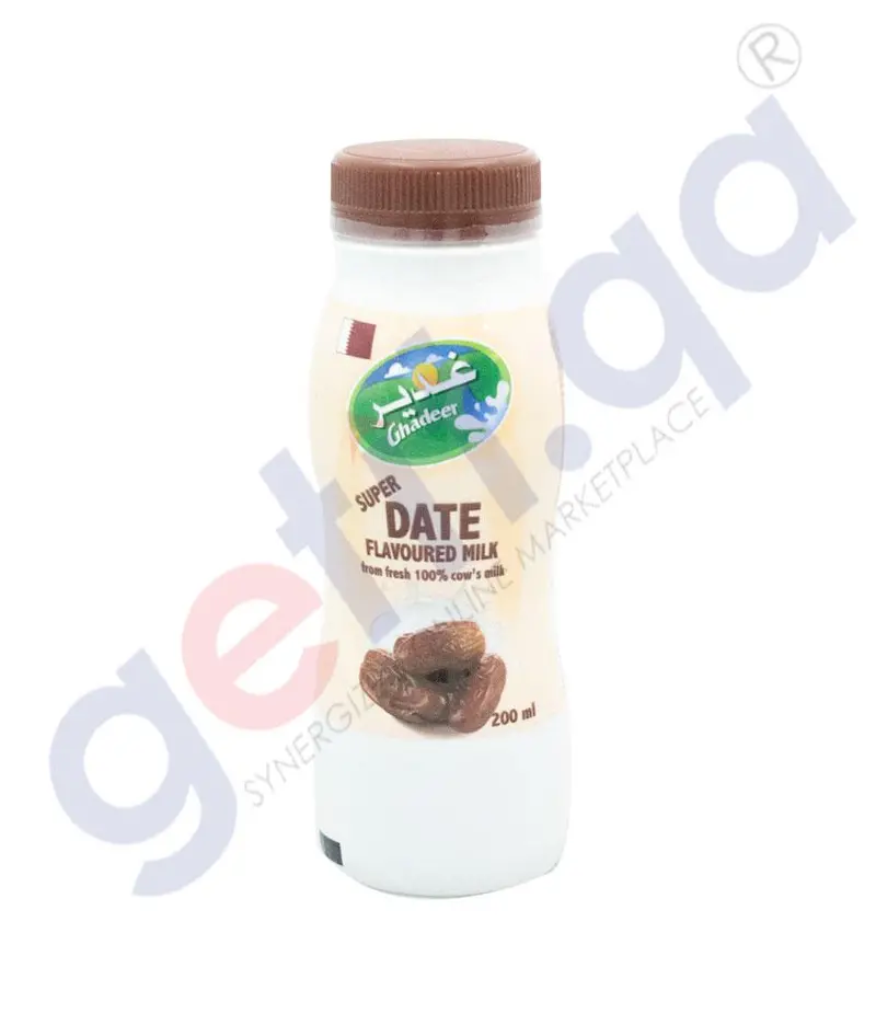 Ghadeer Flavoured Date Milk Drink – Fortified, 200 Ml Ready-To-Drink 1