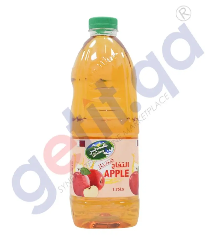 Ghadeer Premium Apple Juice – 100% Pure Pressed Juice, No Added Sugar 1