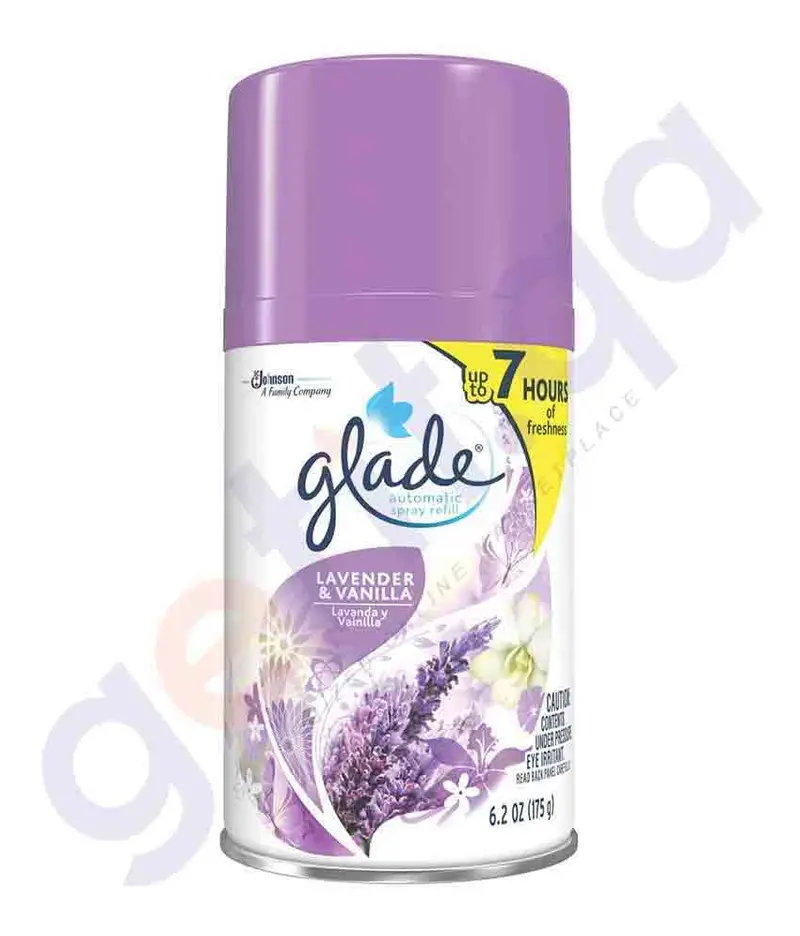 Glade Automatic Air Freshener Refill – Lavender & Vanilla Scent, 269Ml 1
