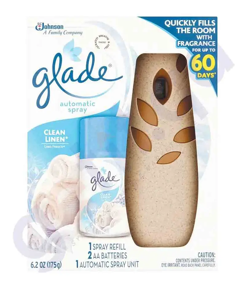 Glade Automatic Starter Kit – Clean Linen Scent, 269Ml 1