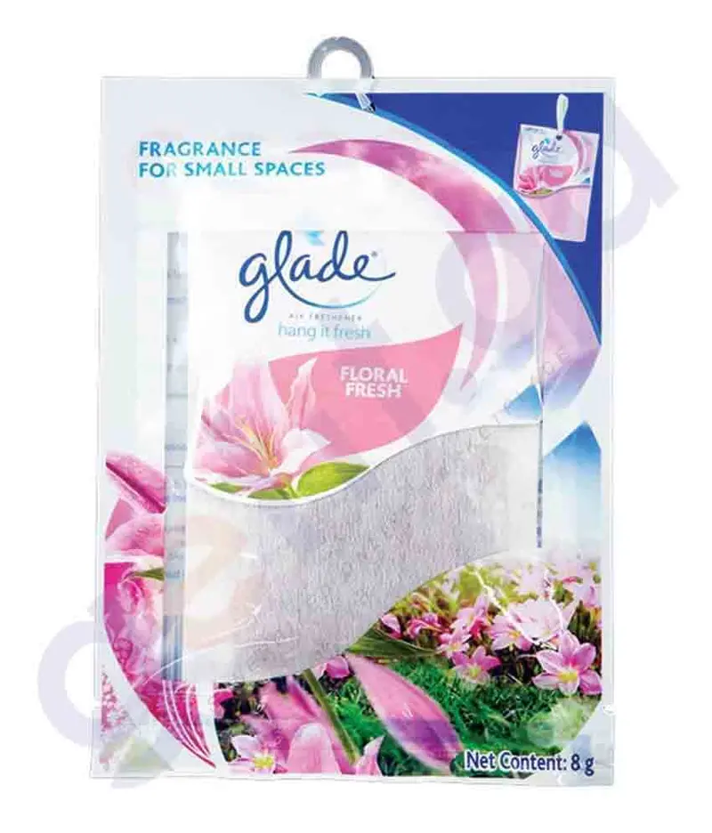 Glade Hang It Fresh Air Freshener – Floral & Fresh, 8G 1
