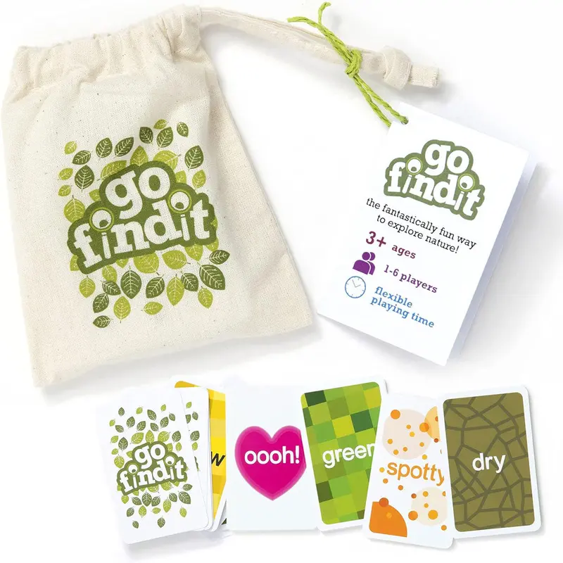 Go Find It! Outdoor Scavenger Hunt Game – Sensory Exploration Activity 1