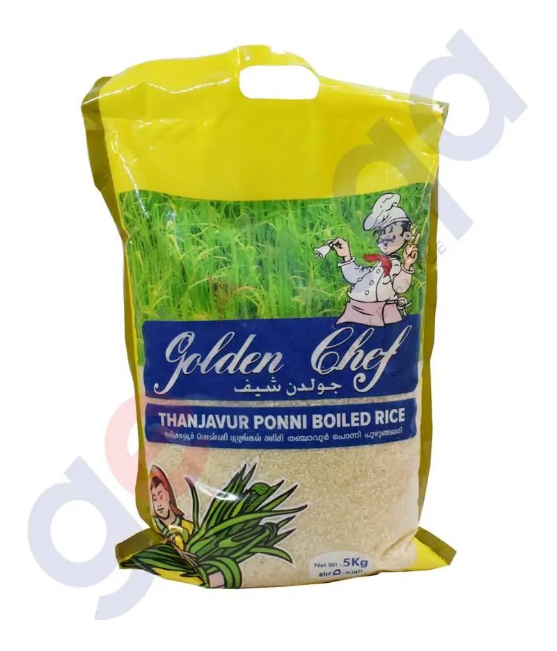 Golden Chef Thanjavur Ponni Boiled Rice – 5Kg 2
