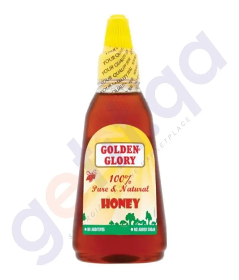 Golden Glory Raw Honey From Beehives – 312G Jar 1