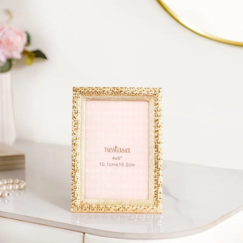 Golden Moments Picture Frame – Small 10X15 Cm Coordinated Metallic Accent 1