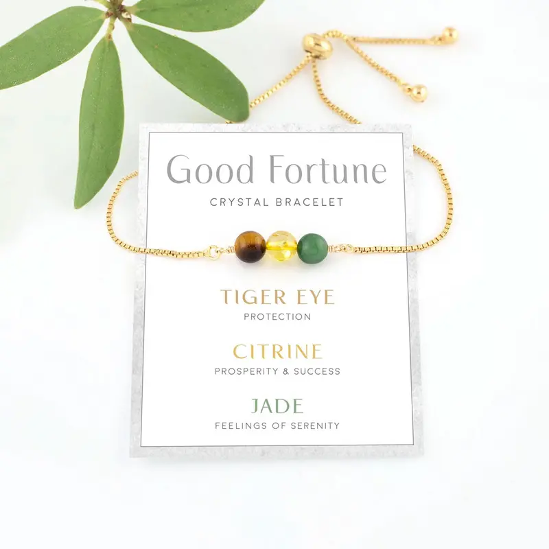 Good Fortune Crystal Healing Bracelet – Delezhen 1