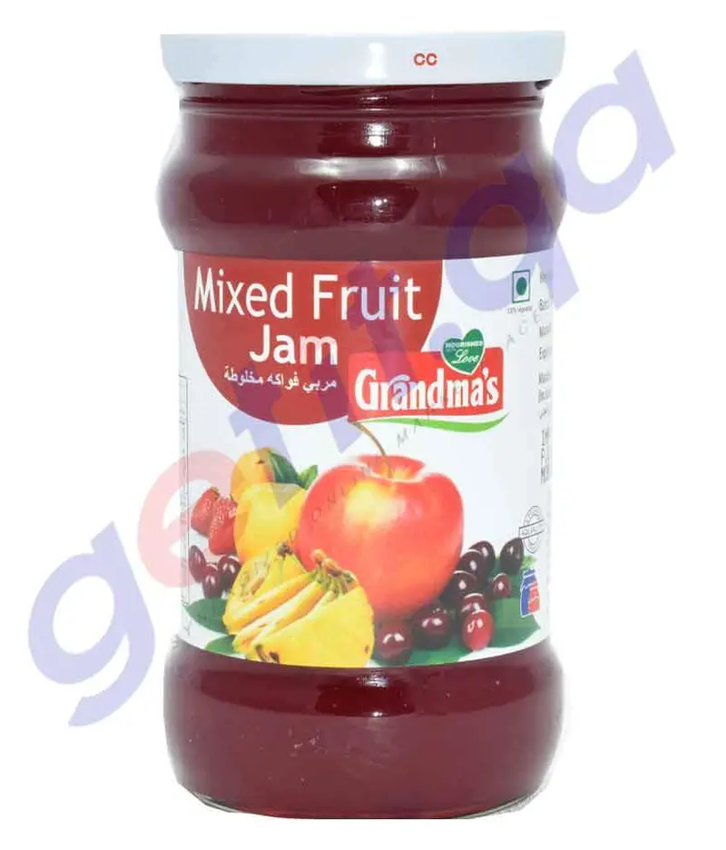 Grandma’S Mixed Fruit Preserves – 350 G Homemade-Style Jam 1