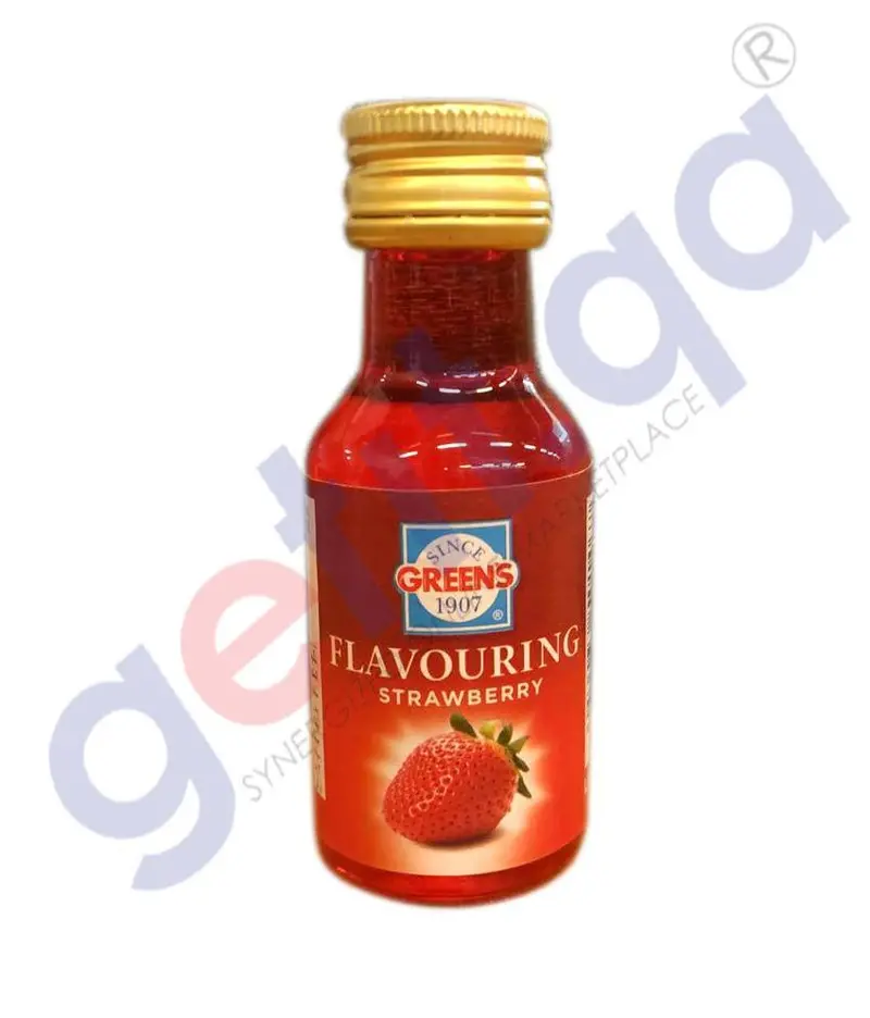 Greens Essence Strawberry Flavor Extract – 28Ml Food-Grade Liquid 1