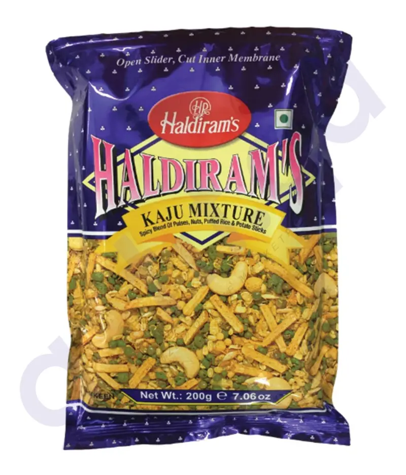 Haldiram’S Kaju Mixture – Cashew-Infused Namkeen, 200G 1