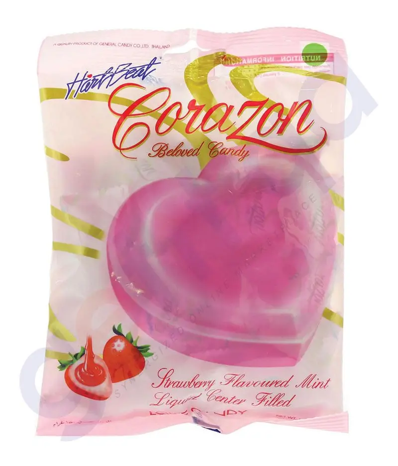 Hartbeat Corazón Strawberry Mix Gummies – 150G Pack 1