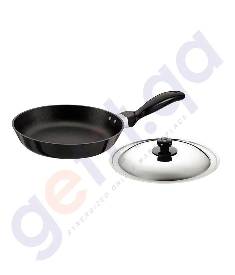 Hawkins 22Cm Non-Stick Frying Pan With Lid – Aluminum Cookware 1
