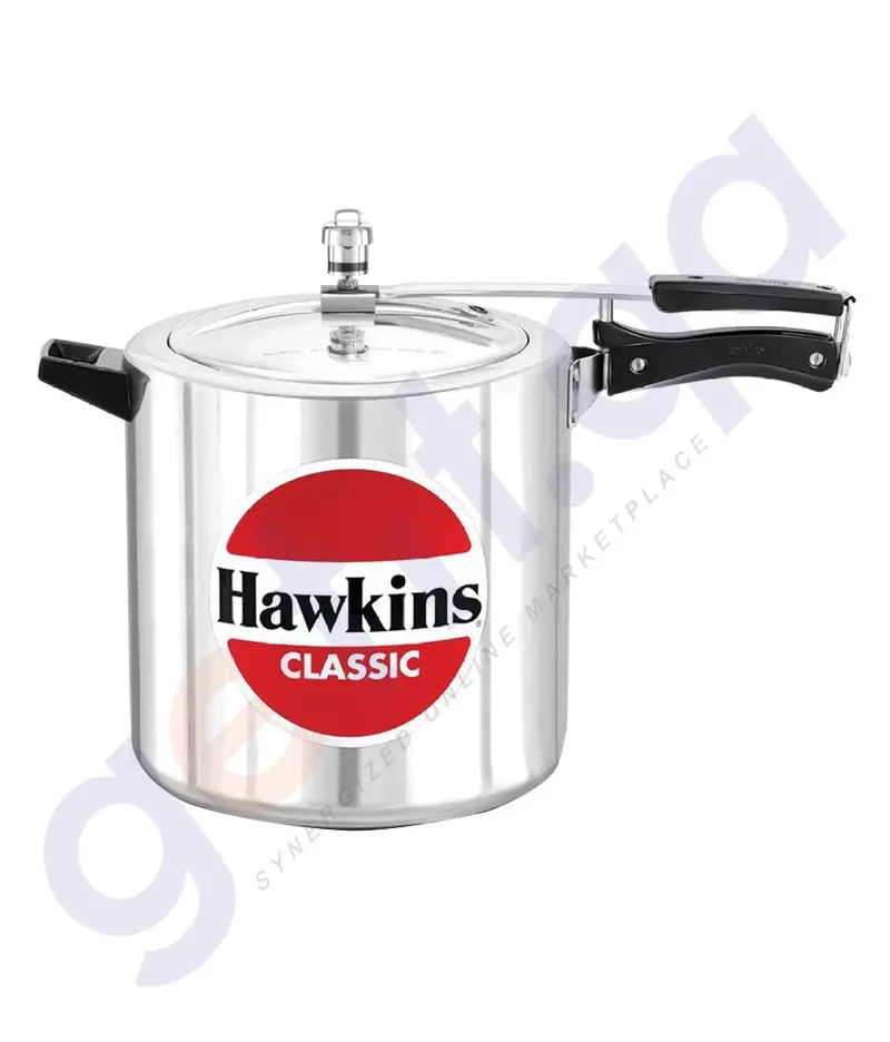 Hawkins Classic Pressure Cooker – 12L Stainless Steel, D20W Model 1