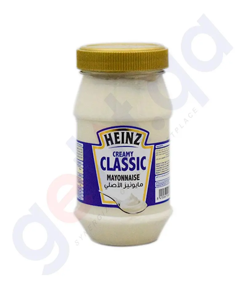 Heinz Creamy Classic Mayonnaise – Standard Bottle 1