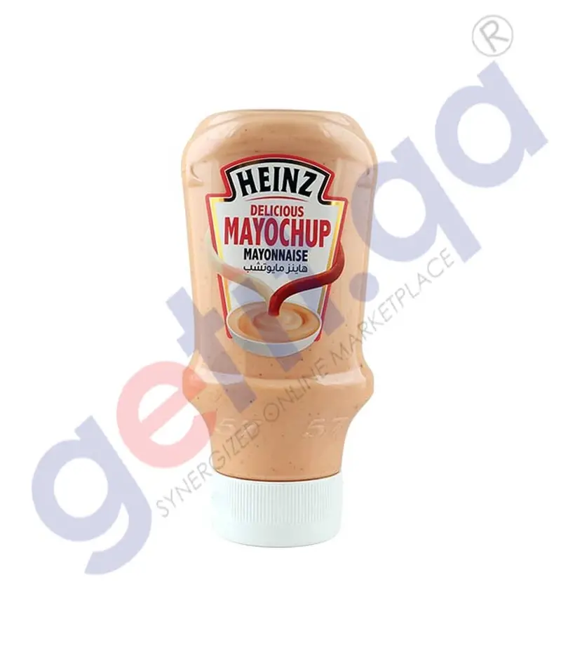 Heinz Mayochup – Mayonnaise & Ketchup Blend, 400Ml Top-Down Bottle 1